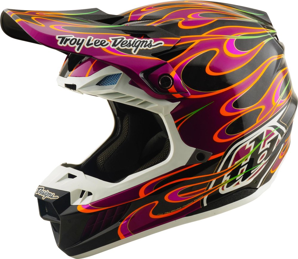 Troy Lee Designs SE5 Carbon MIPS Torched Casque de motocross