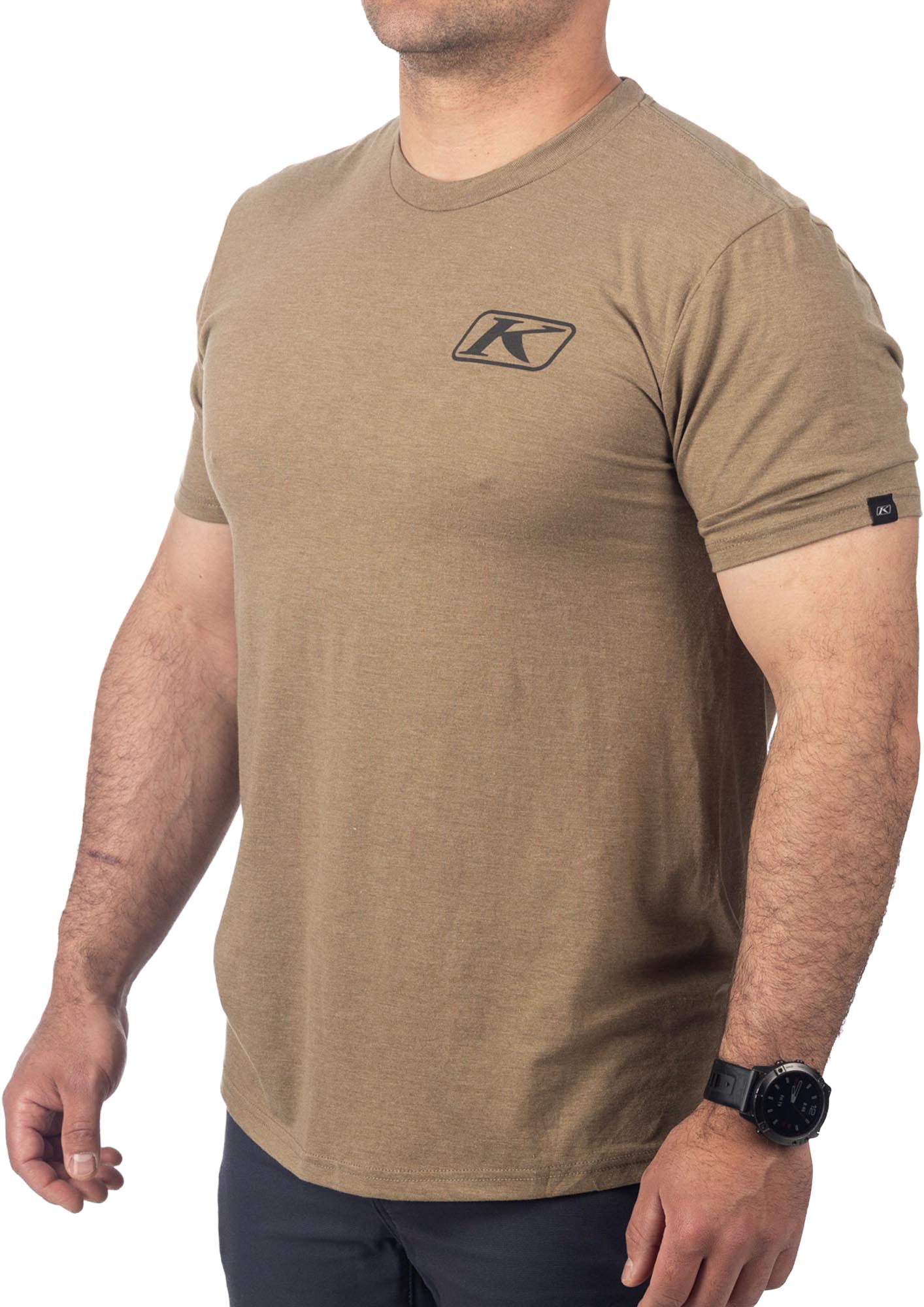 Klim Destination Tri-Blend T-Shirt, brown, Size 2XL for Men-image-656353634