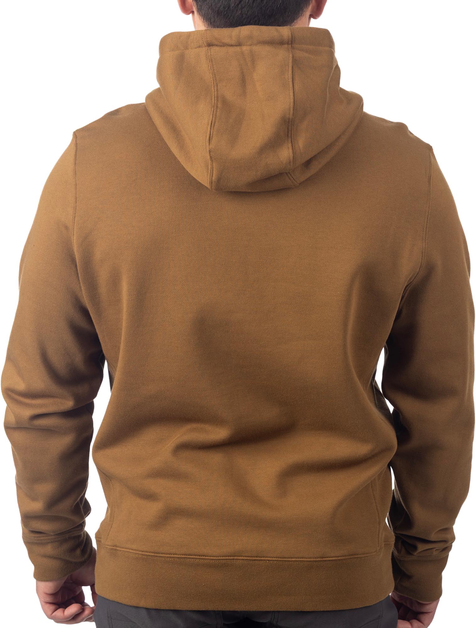 Side view of Klim Alturas Hoodie, brown, Size L for Men