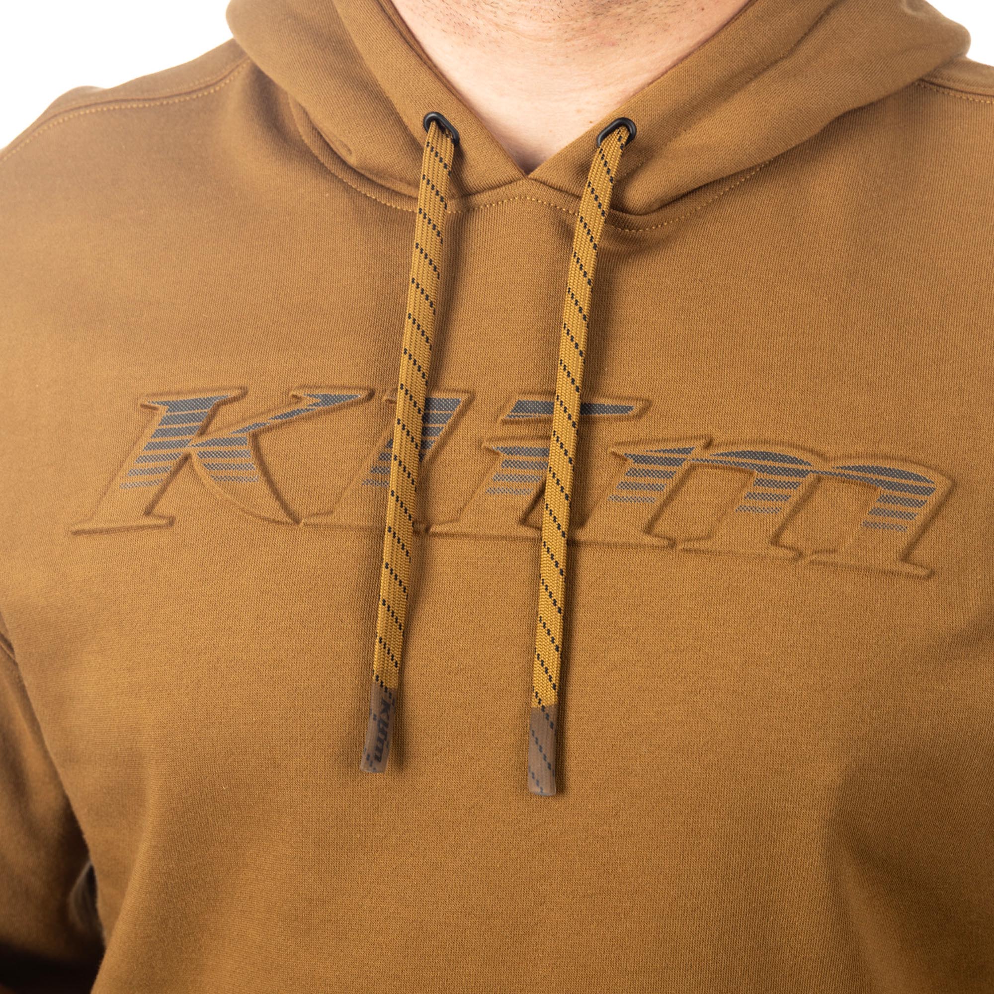 Side view of Klim Alturas Hoodie, brown, Size L for Men