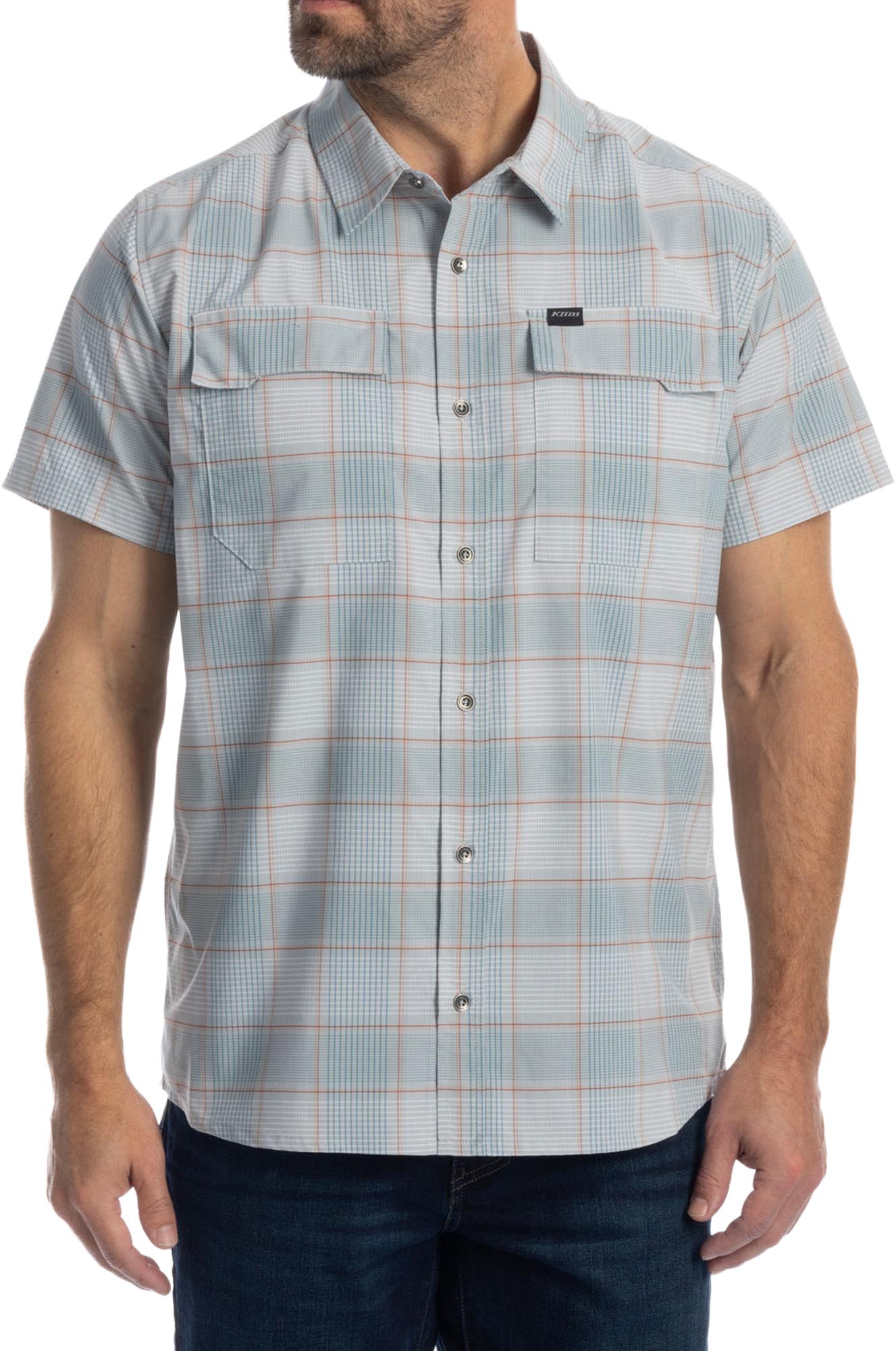 Klim Taggart Stretch Shirt, white, Size 2XL for Men