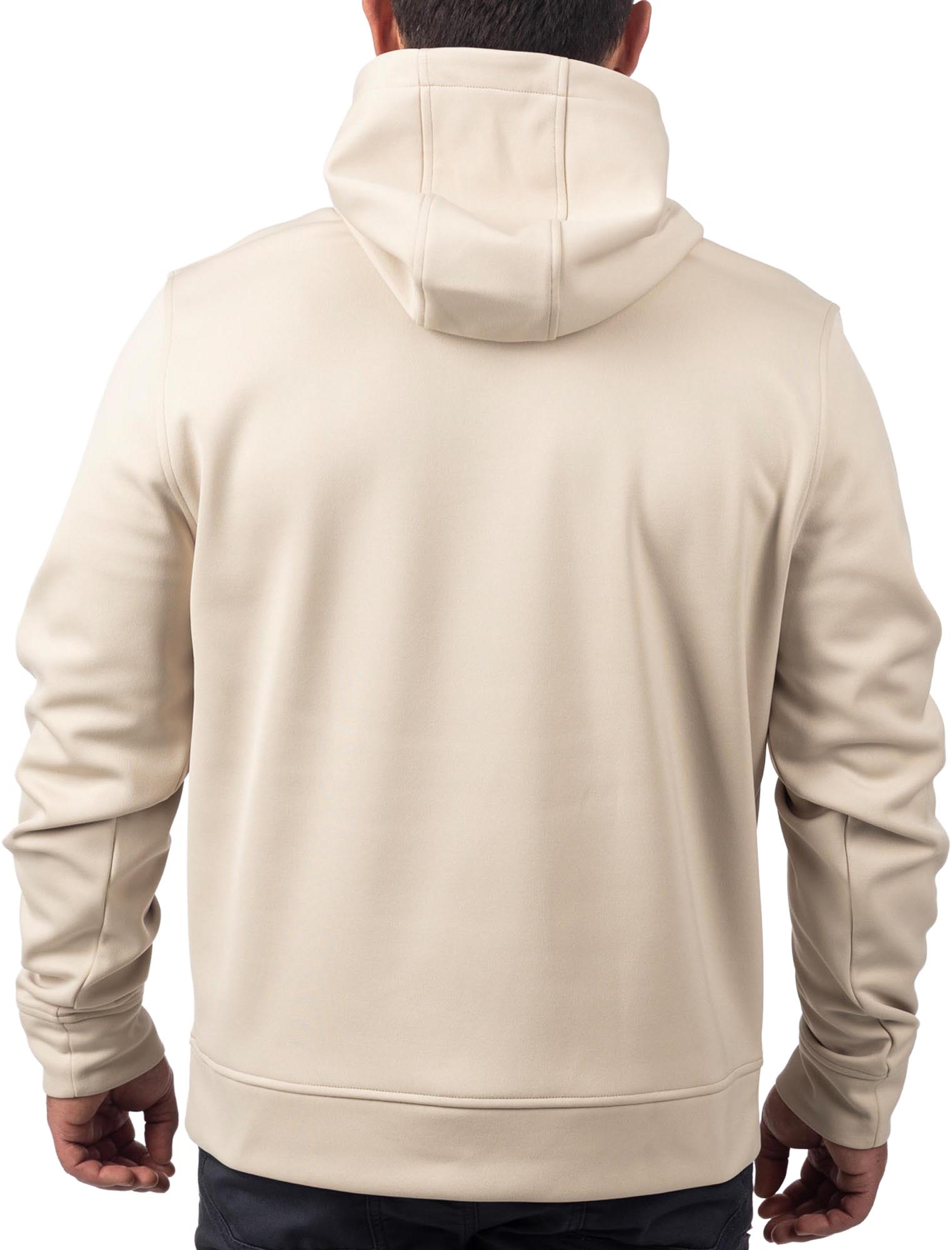 Side view of Klim Wydaho Hoodie, beige, Size 2XL for Men