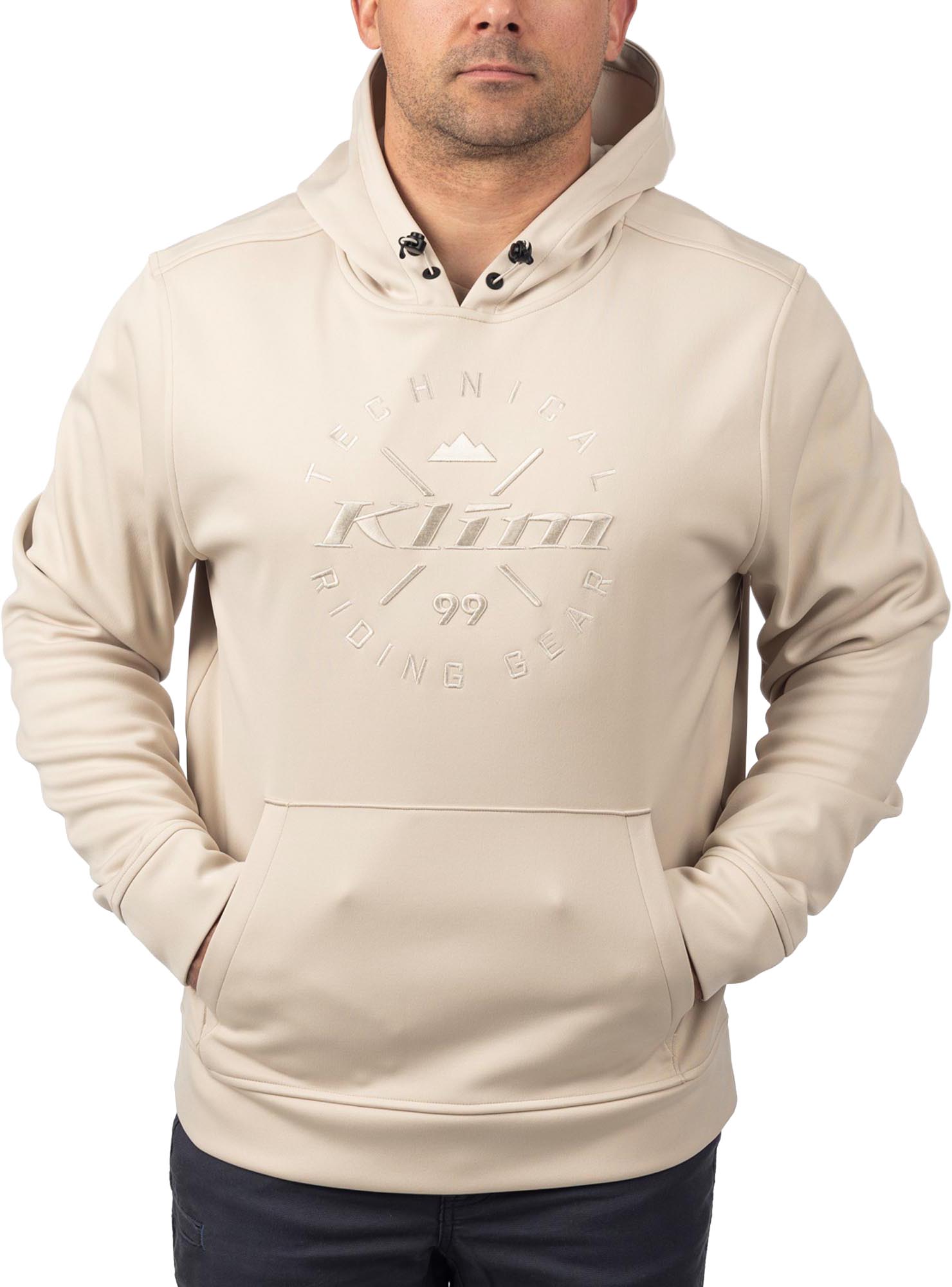 Klim Wydaho Hoodie, beige, Size 2XL for Men