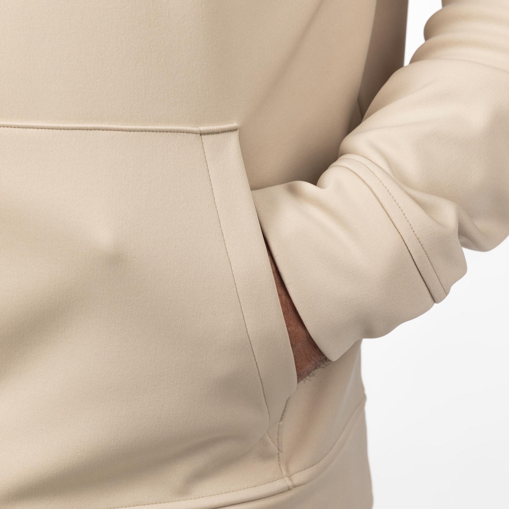 Side view of Klim Wydaho Hoodie, beige, Size 2XL for Men