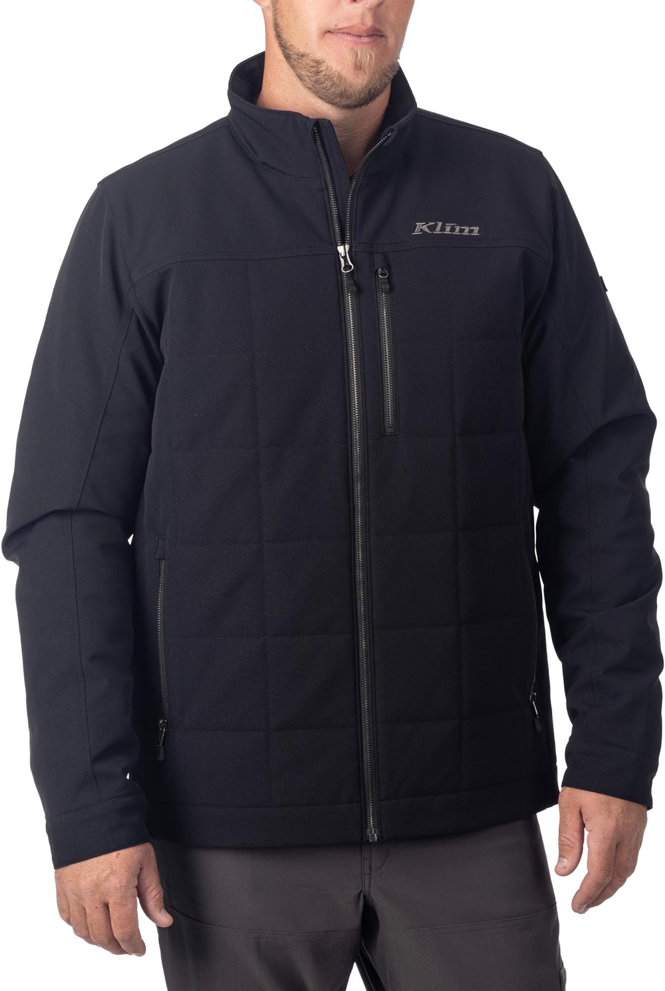 Klim Saddleback Softshell Jacket, Black, Size S For Men