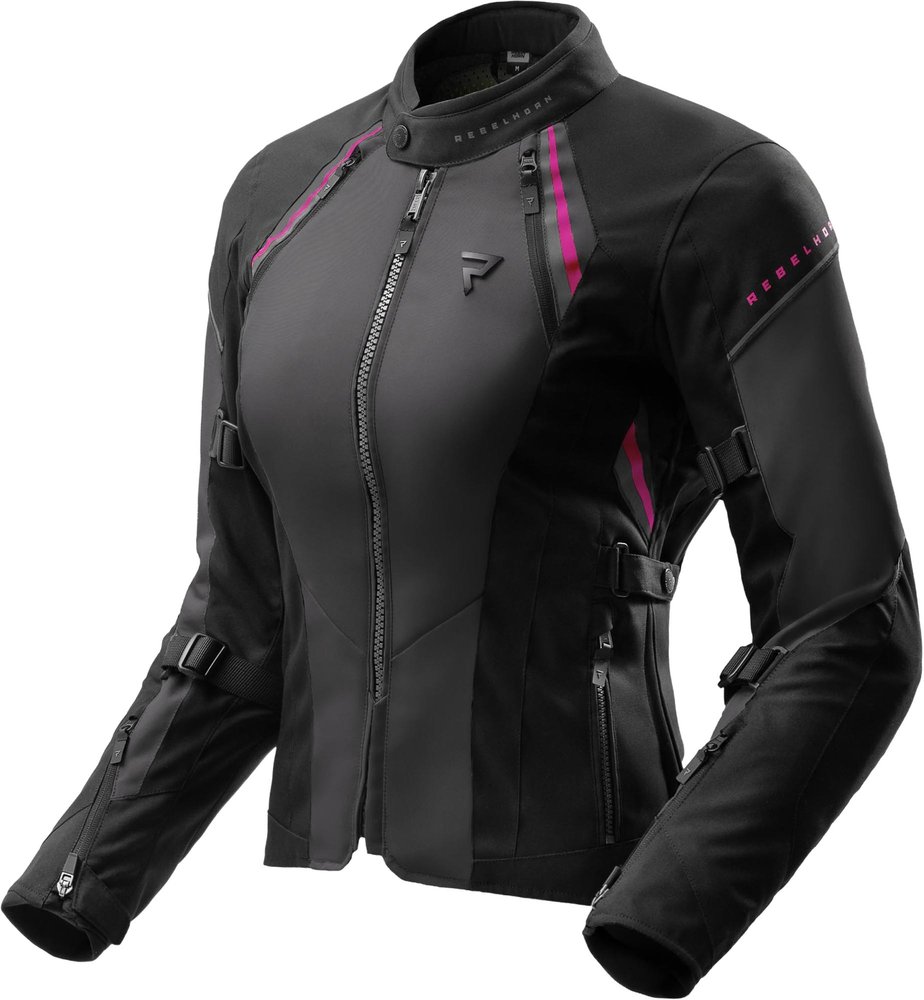 Rebelhorn Swift Veste textile moto pour femmes imperméable