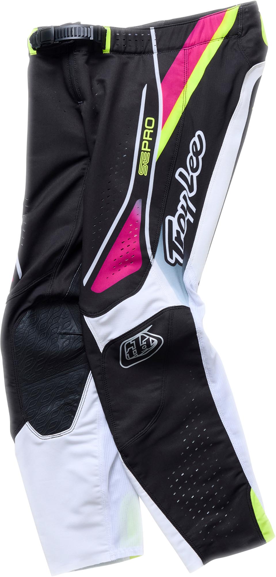 Troy Lee Designs Se Pro Salvo Youth Motocross Pants, Black-White, Size 26