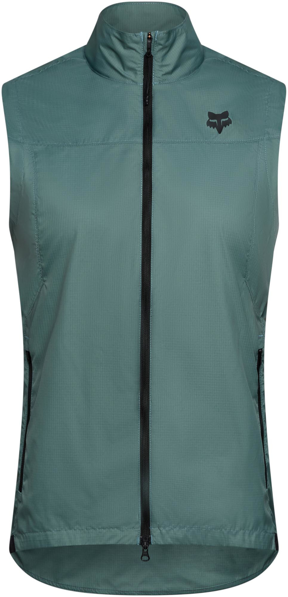 FOX Ranger Wind Ladies Bicycle Vest, green, Size S for Women-image-168796385