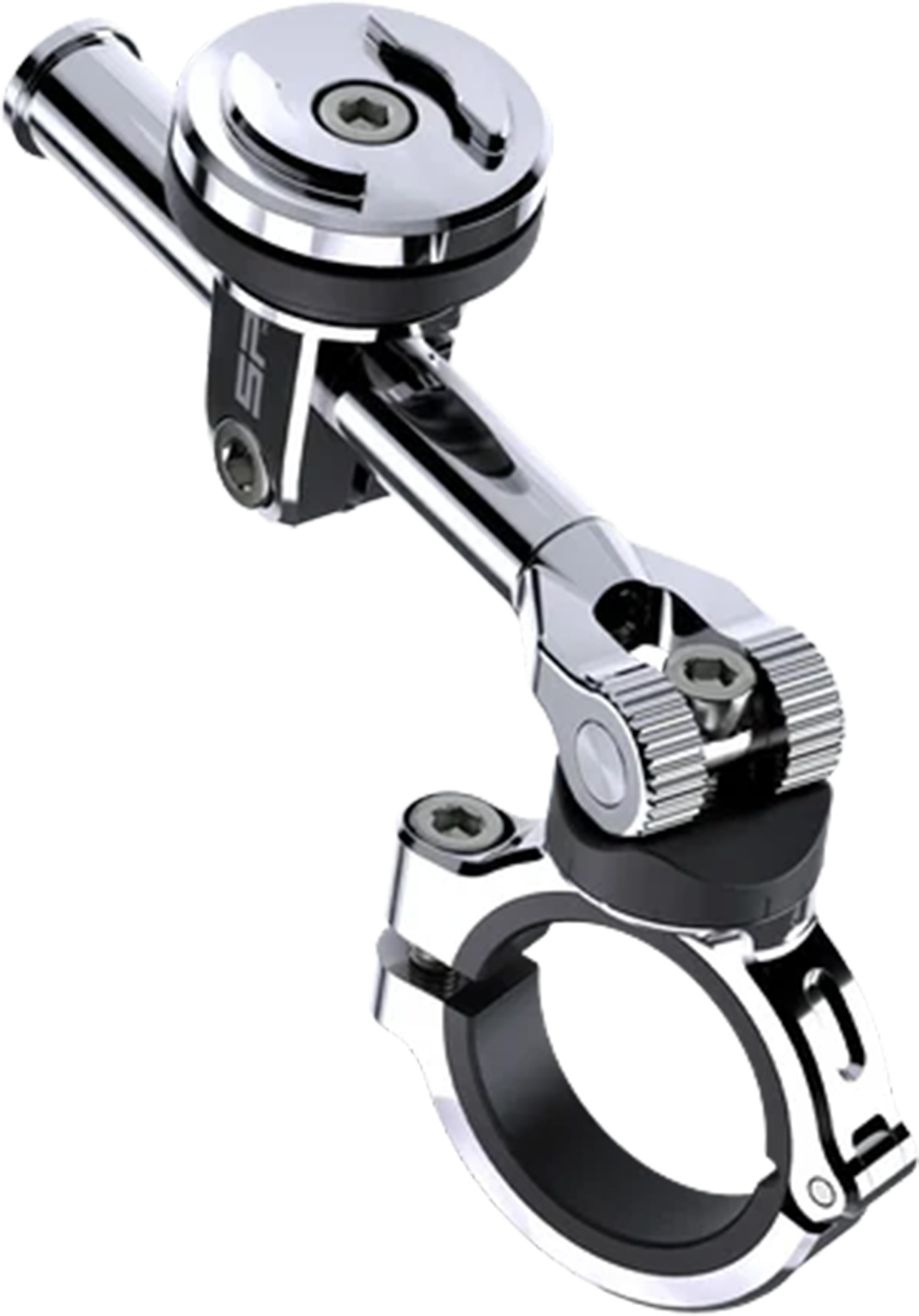 Sp Connect Men's 3D Chrome Oversized Motorcycle Mount For