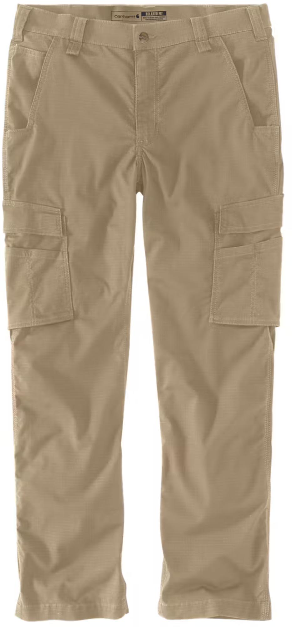 Carhartt Relaxed Straight Force Ripstop Cargo Pants, green-brown, Size 34 36 for Men-image-971910413