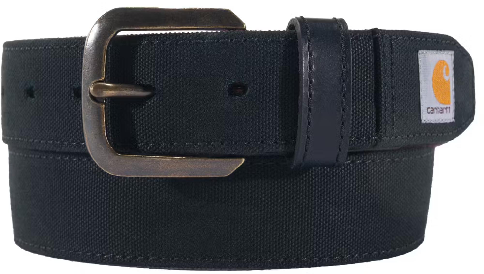 Carhartt Canvas Duck Ladies Belt, black, Size L for Women-image-584638165