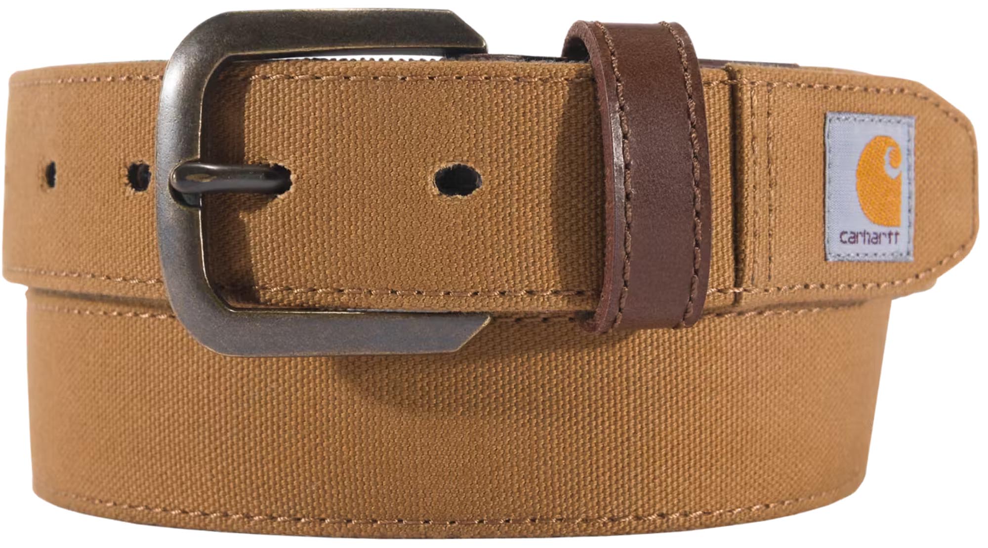 Carhartt Canvas Duck Ladies Belt, brown, Size XS for Women-image-584638178