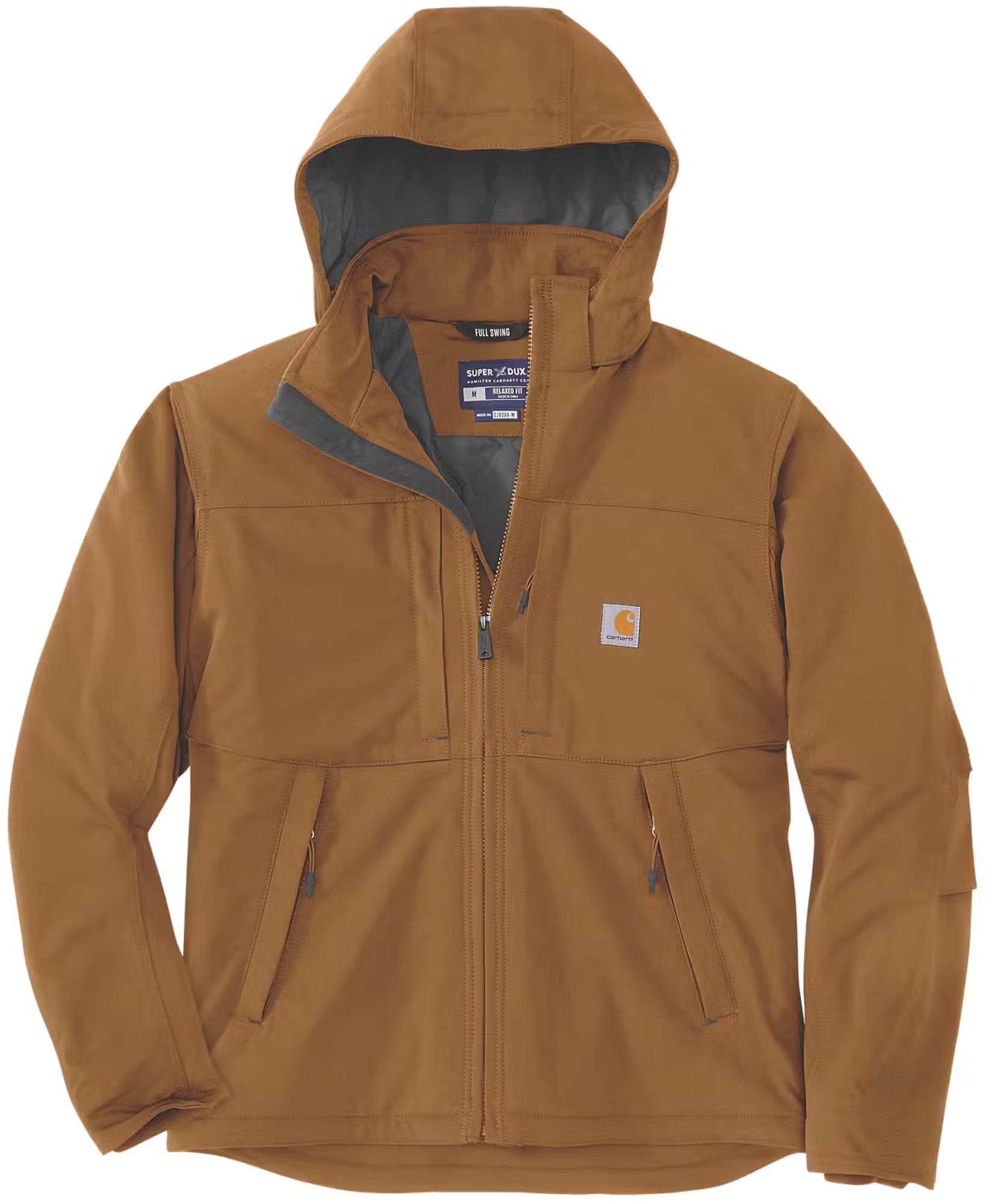Carhartt Camden Cryder Jacket, brown, Size S for Men-image-919354747