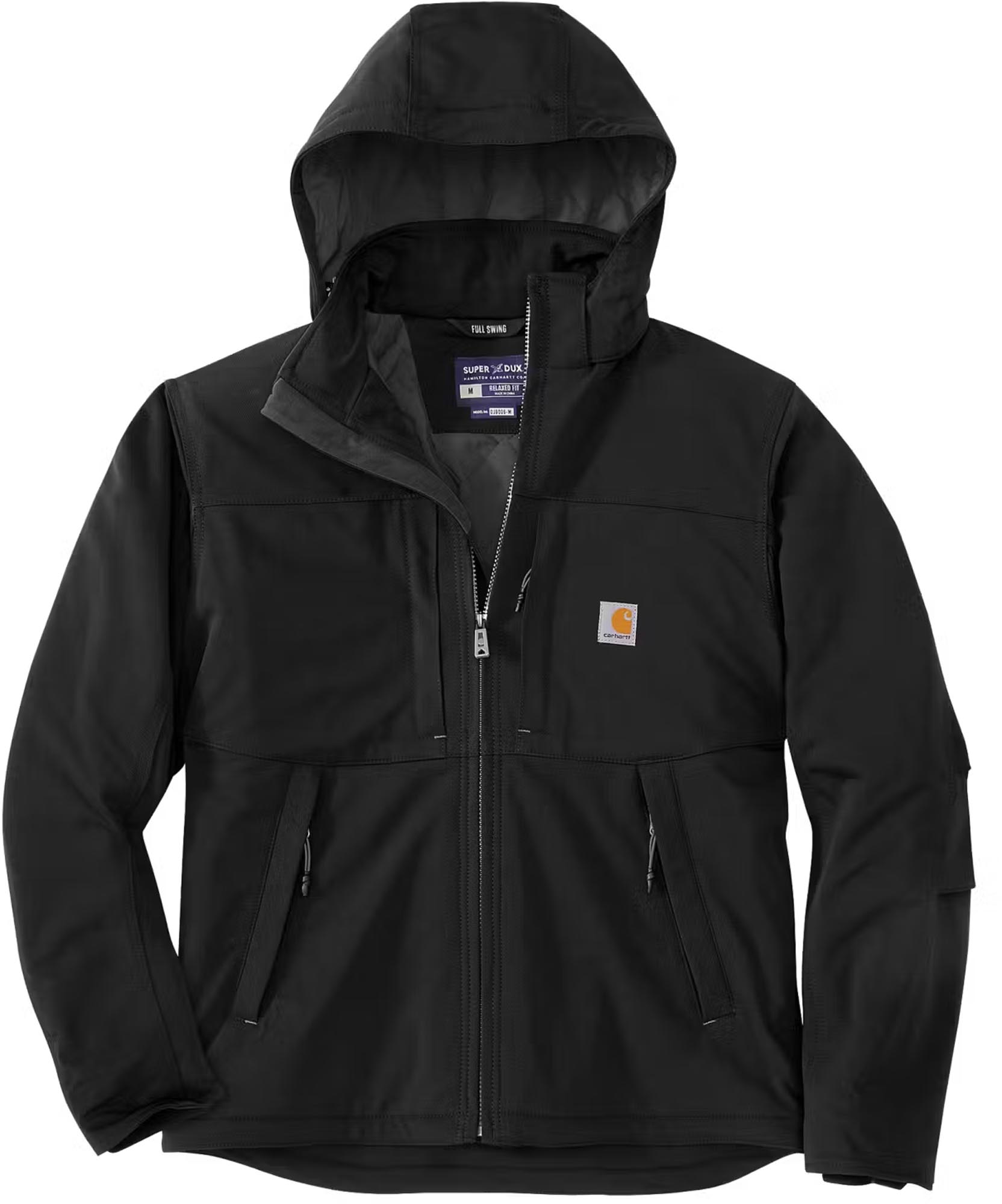 Carhartt Camden Cryder Jacket, black, Size 2XL for Men-image-919355039