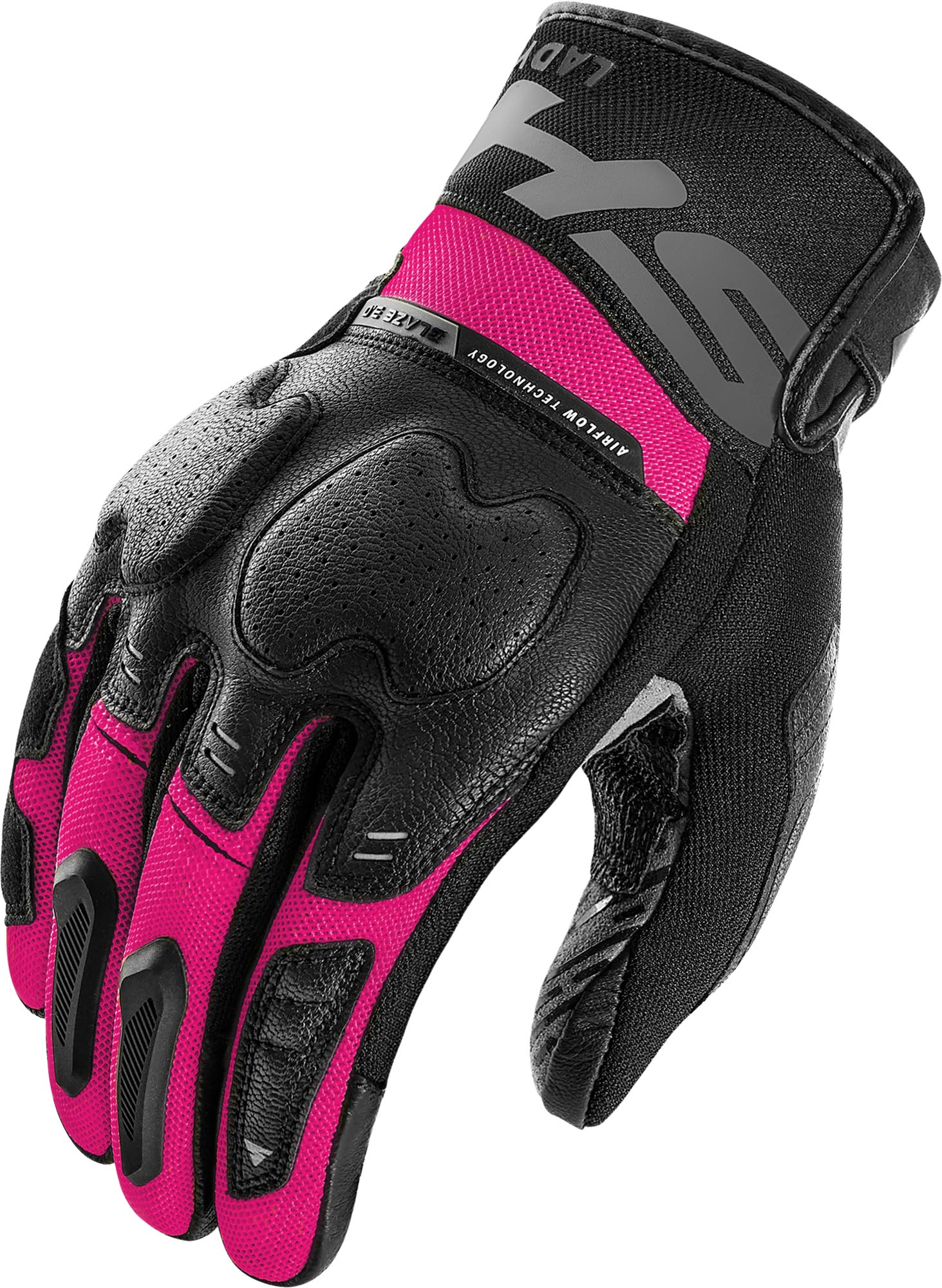 SHIMA Blaze 3.0 Ladies Motorcycle Gloves, pink, Size XL for Women-image-957600290