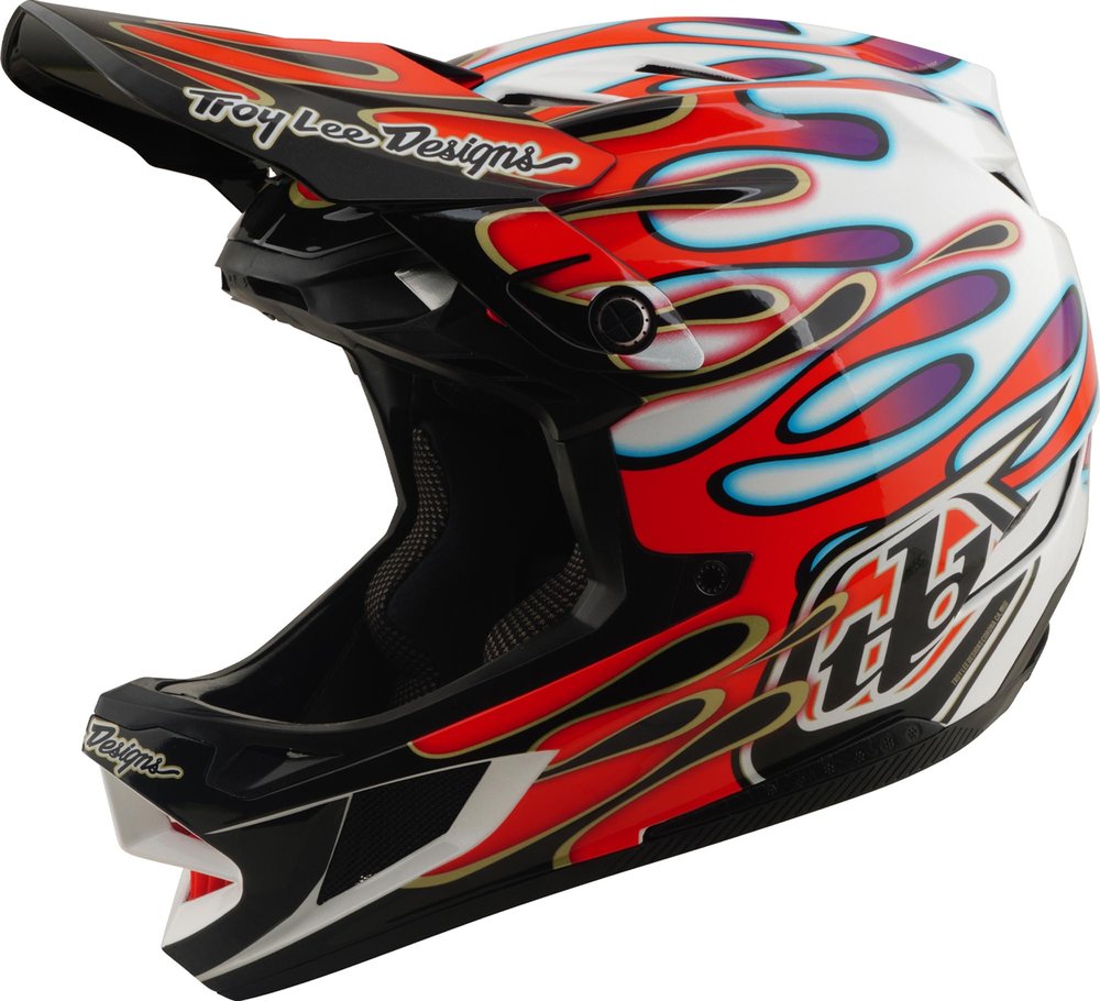 Troy Lee Designs D4 Composite MIPS Overspray Downhill Helm