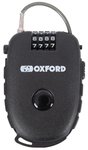 Oxford Retra 120cm 수납식 케이블이 있는 조합 잠금장치