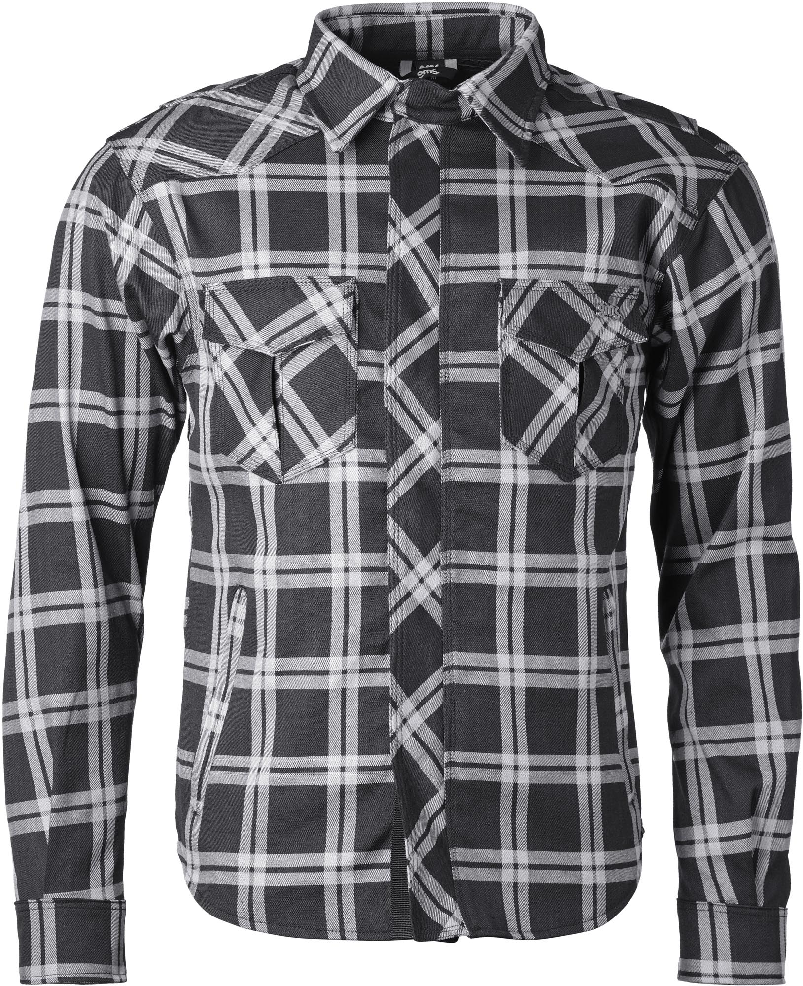 GMS Jaguar Neo Motorcycle Shirt, black-white, Size S for Men-image-938446068