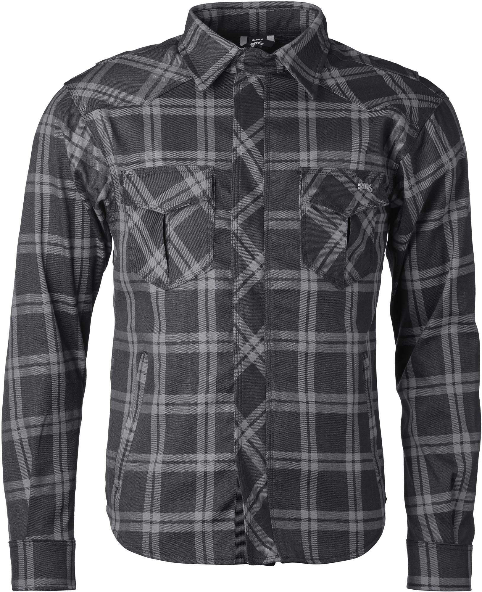 GMS Jaguar Neo Motorcycle Shirt, black-grey, Size S for Men-image-938446399
