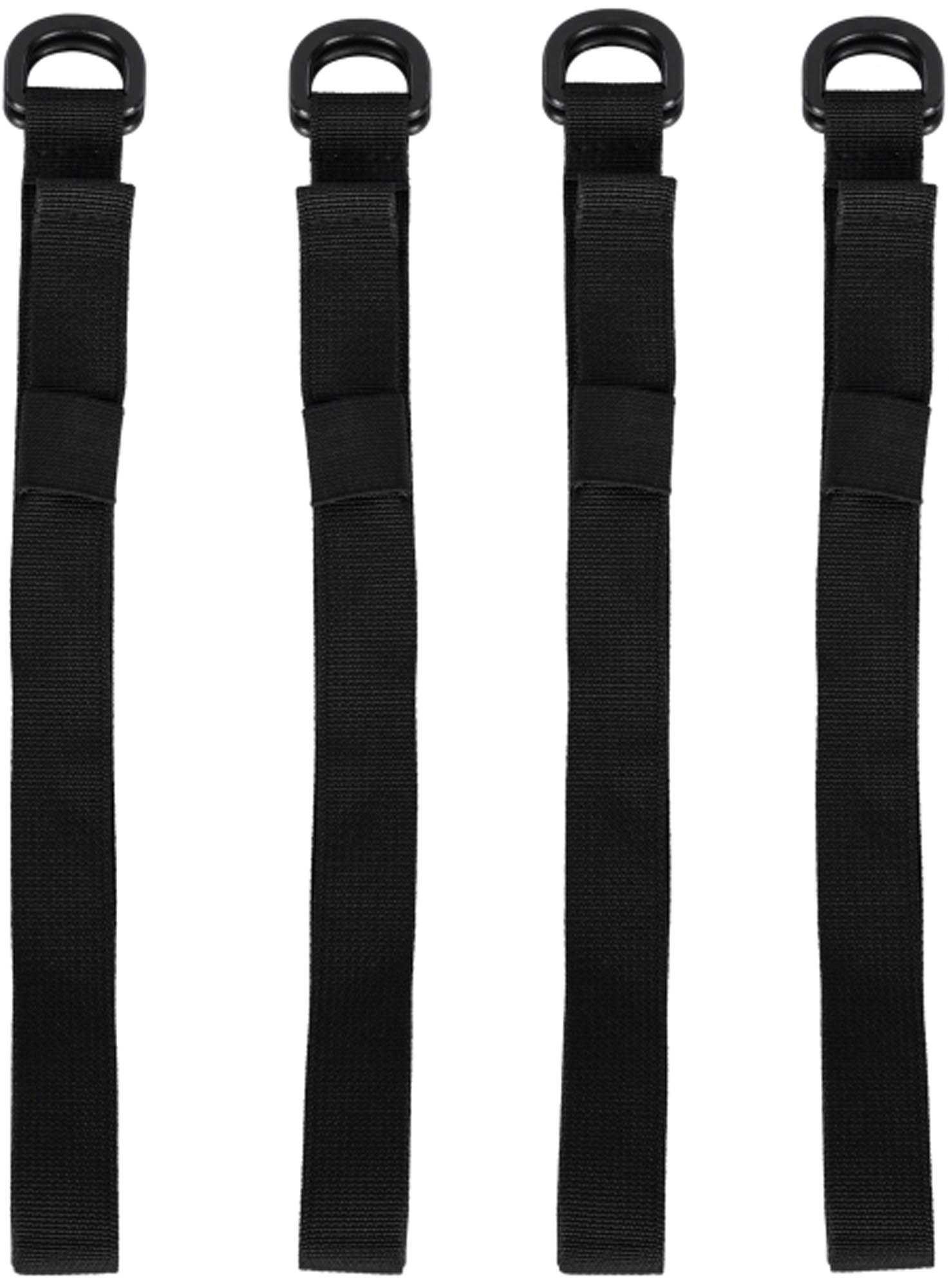 Side view of Oxford Aqua C7 Crash Bar Bag, black