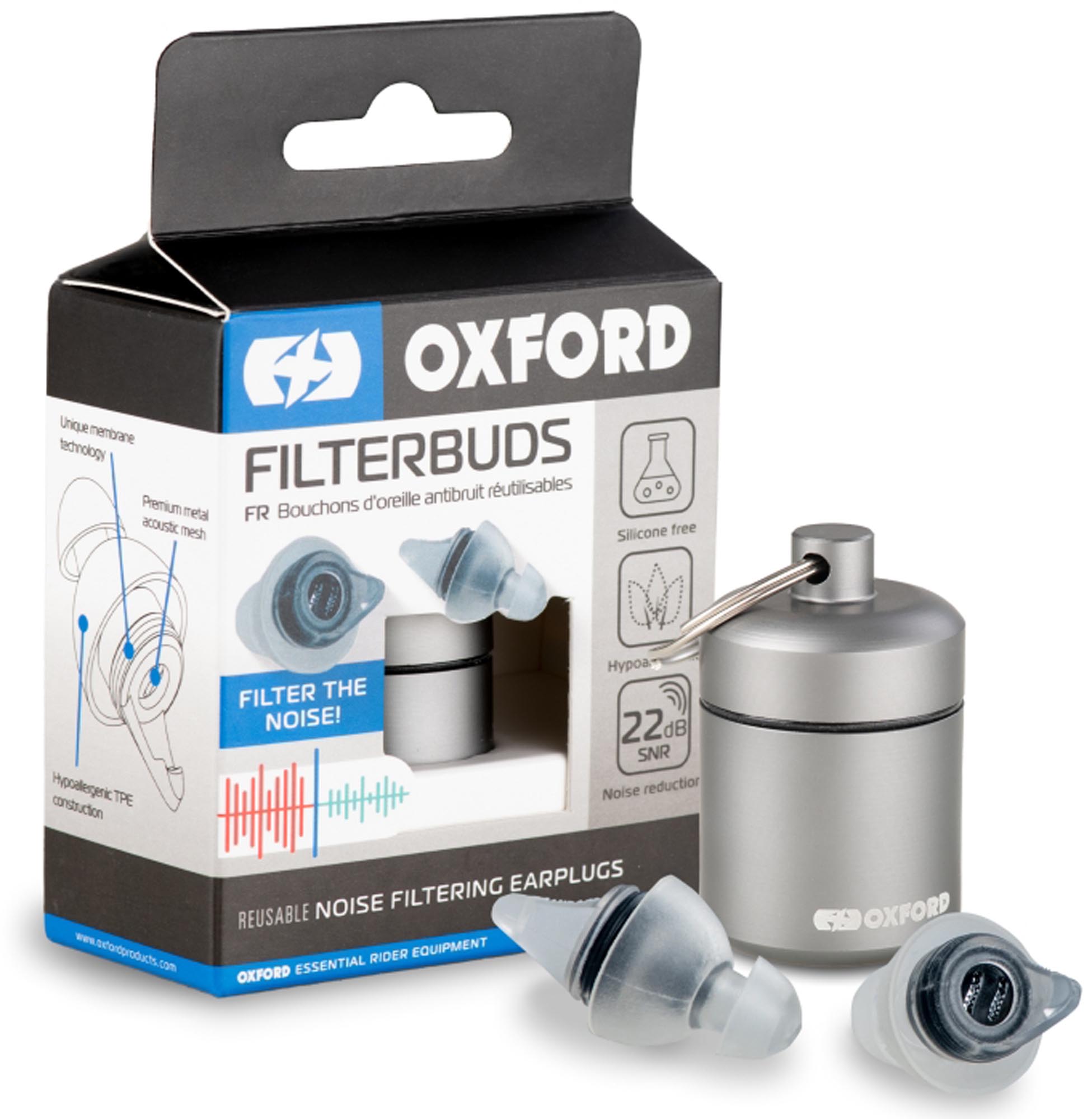 Oxford FilterBuds Earplugs Regular Fit 22 SNR