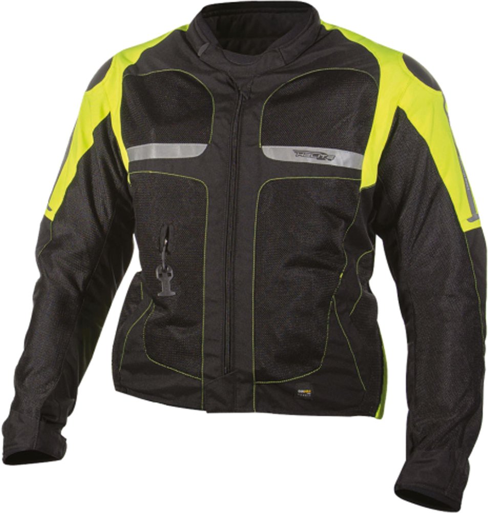 Helite Vented 2.0 Hi-Vis Veste textile moto airbag