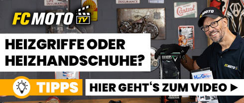 FC-Moto TV - Motorrad Heizgriffe vs Beheizbare Motorradhandschuhe neu