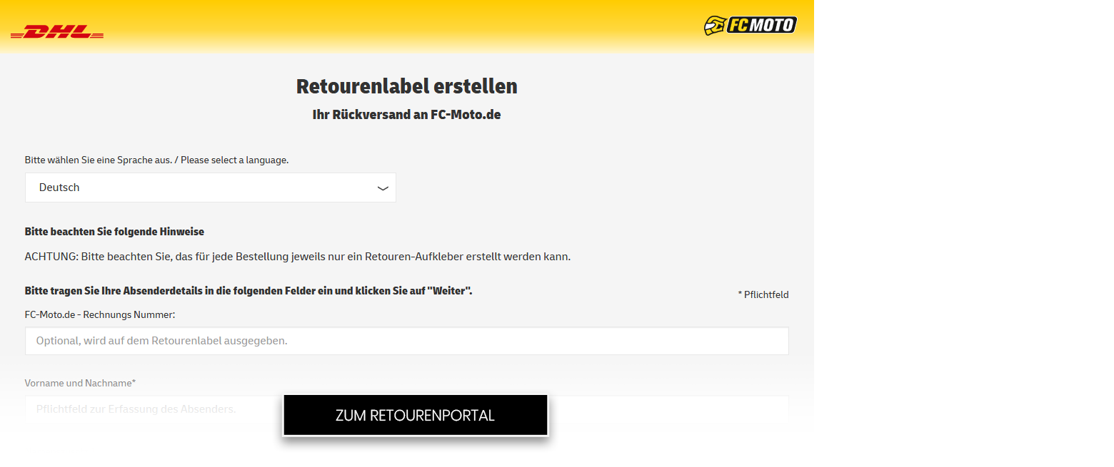 Rücksendung Dhl Retourenschein Ausdrucken Kostenlos ...