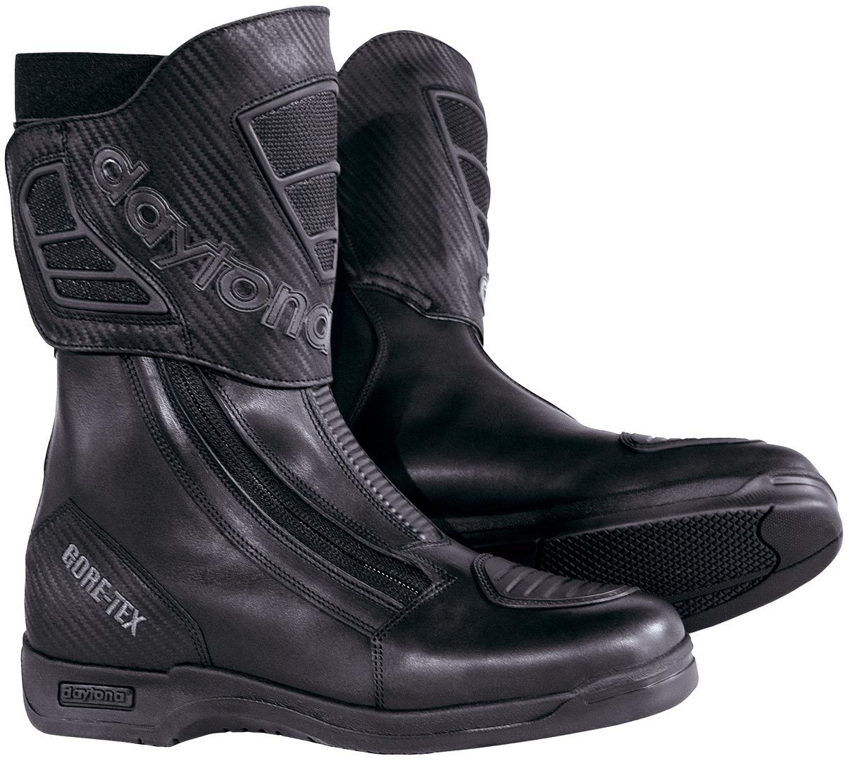 Daytona Highway II GTX Gore-Tex waterproof Motorcycle Boots, black, Size 37, black, Size 37