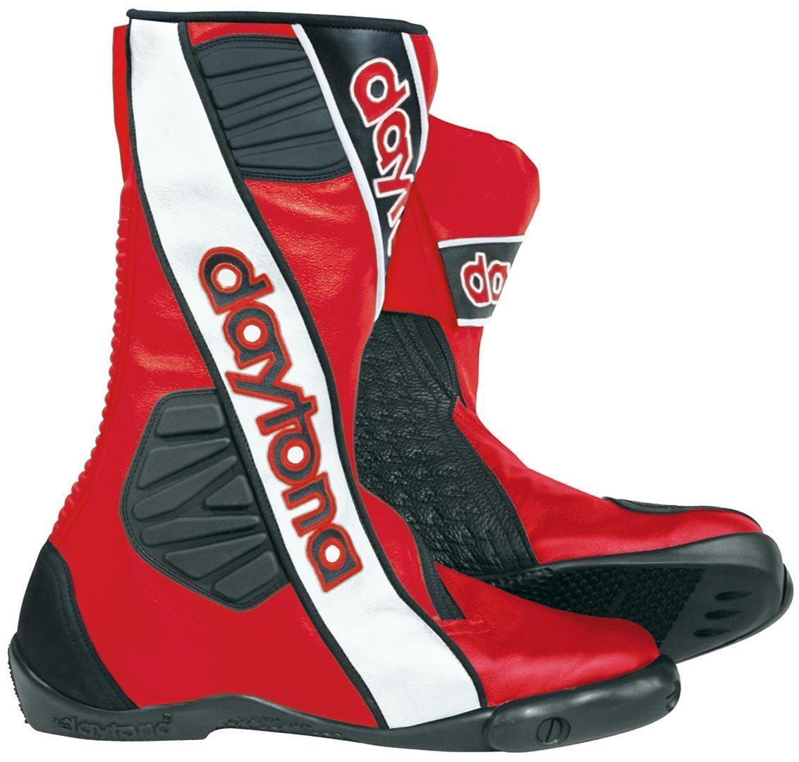 Daytona Security Evo G3 Outer Boots, black-red, Size 38, black-red, Size 38