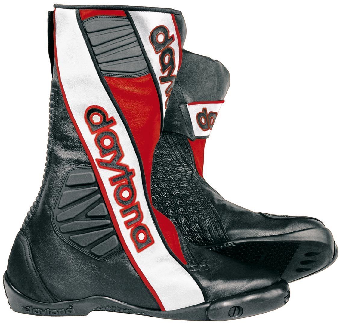 Daytona Security Evo G3 Outer Boots, black-red, Size 38, black-red, Size 38