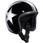 Bandit Jet Star Black Kask odrzutowy