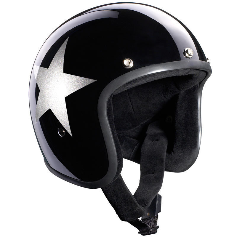 Bandit Jet Star Black Casque Jet